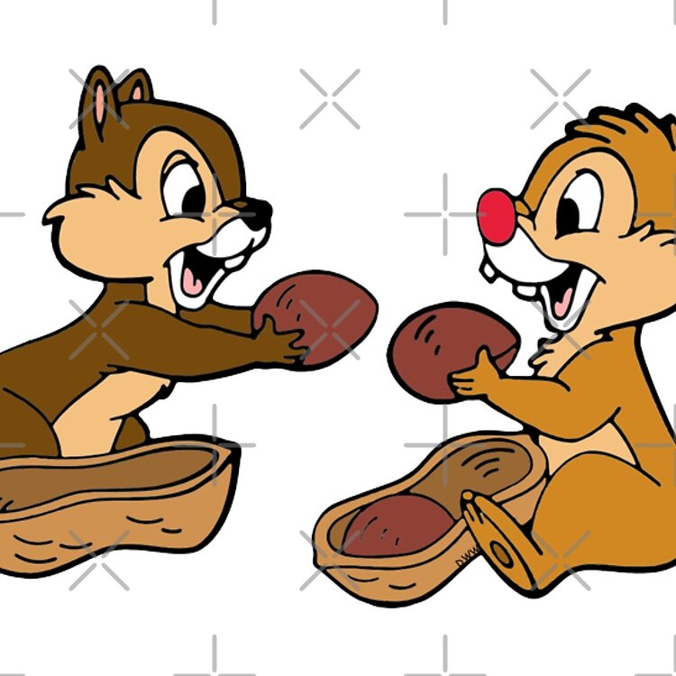 Chip N Dale Peanut Tote Bag - Image 2