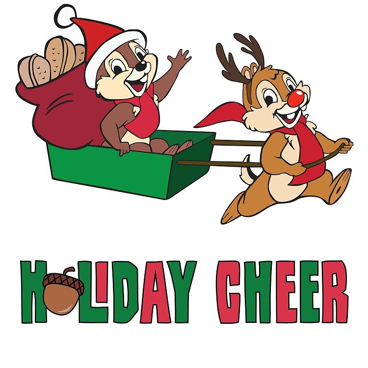 Chip And Dale Holiday Cheer Tote Bag - Image 2