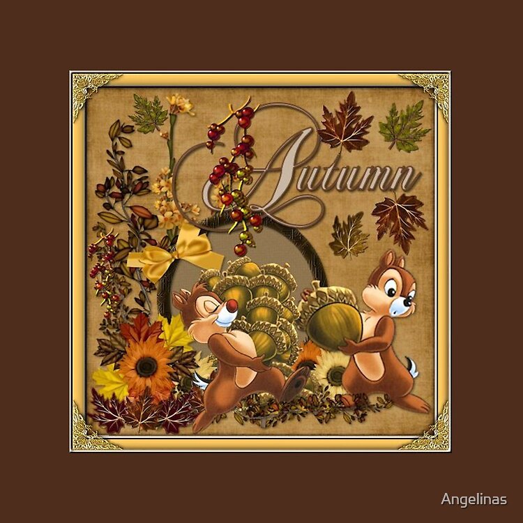 Chip And Dale Autumn Tote Bag - Image 2
