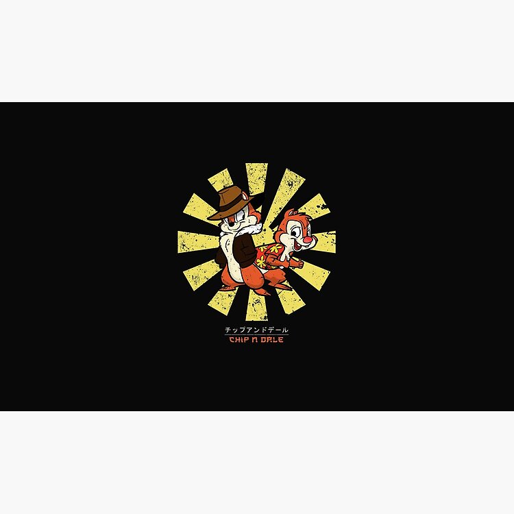 Chip N Dale Retro Japanese Mug - Image 2