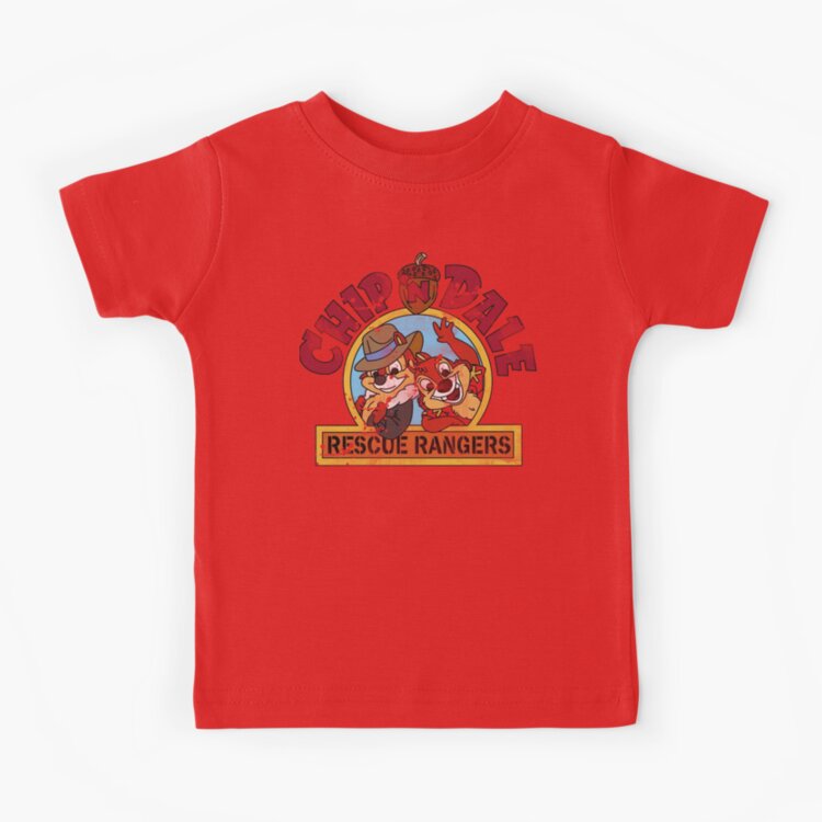 Chip And Dale Funny Chip Kids T-shirt - Image 5