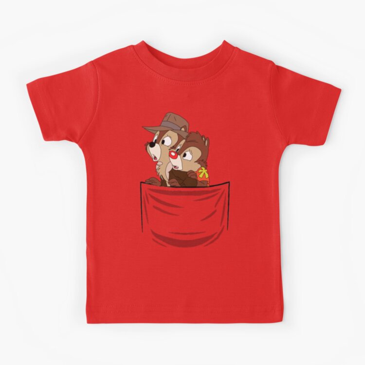Chip And Dale Funny Chip Kids T-shirt - Image 5
