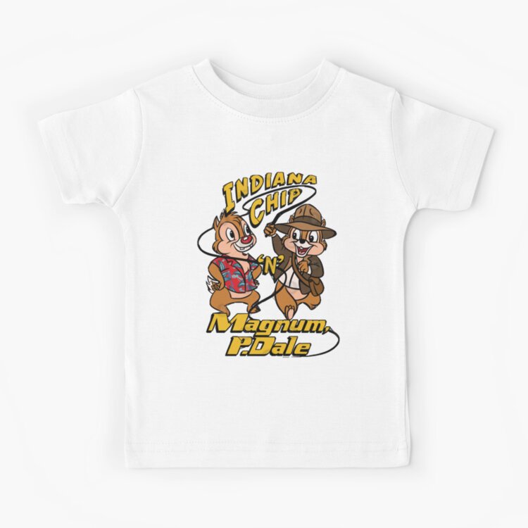 Day Gifts For Action Chip N Dale Adventure Rescue Ranger Cartoon Funny Graphic Gift Kids T-shirt - Image 4