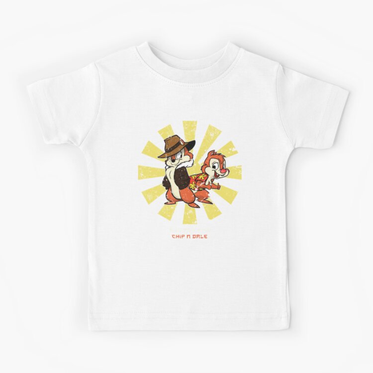 Chip N Dale Retro Japanese Kids T-shirt - Image 3