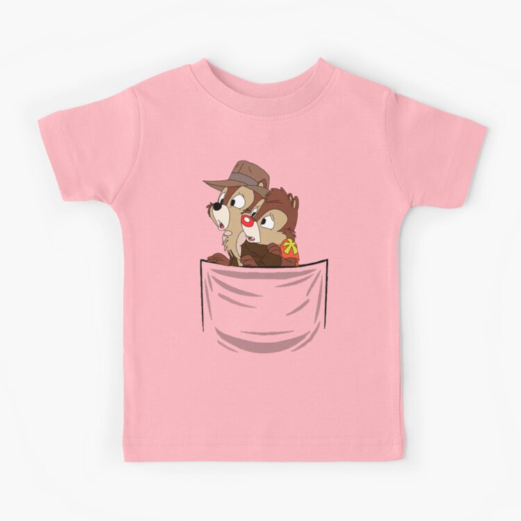 Chip And Dale Funny Chip Kids T-shirt - Image 2