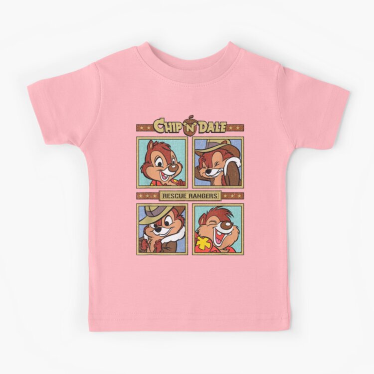 Chip And Dale Funny Chip Kids T-shirt - Image 2
