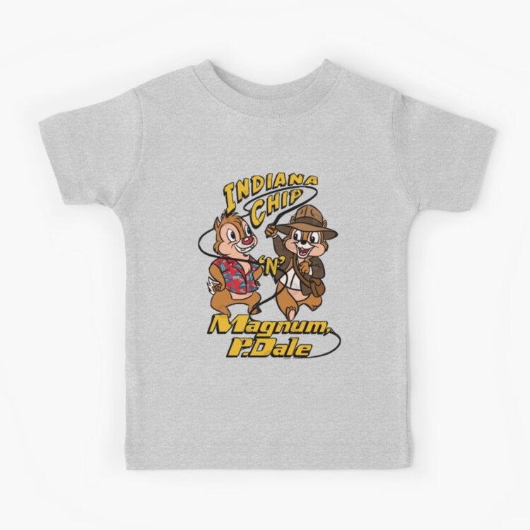 Day Gifts For Action Chip N Dale Adventure Rescue Ranger Cartoon Funny Graphic Gift Kids T-shirt - Image 5