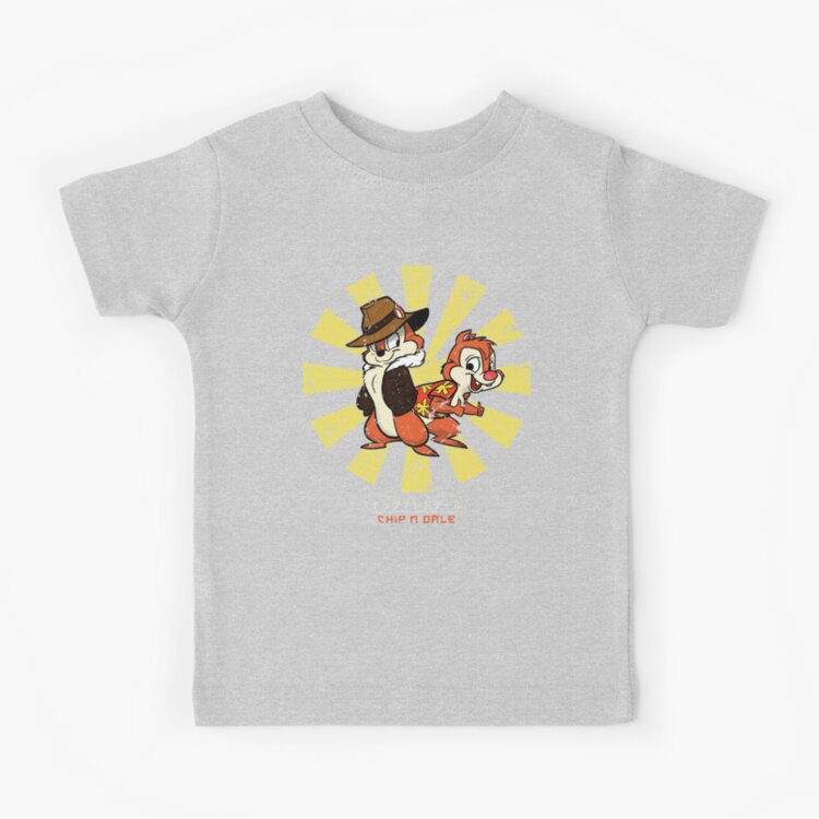 Chip N Dale Retro Japanese Kids T-shirt - Image 4