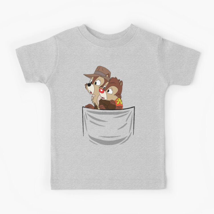 Chip And Dale Funny Chip Kids T-shirt - Image 4