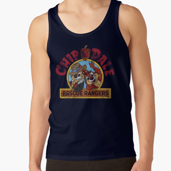 Chip And Dale Funny Chip Tank Top - Image 6
