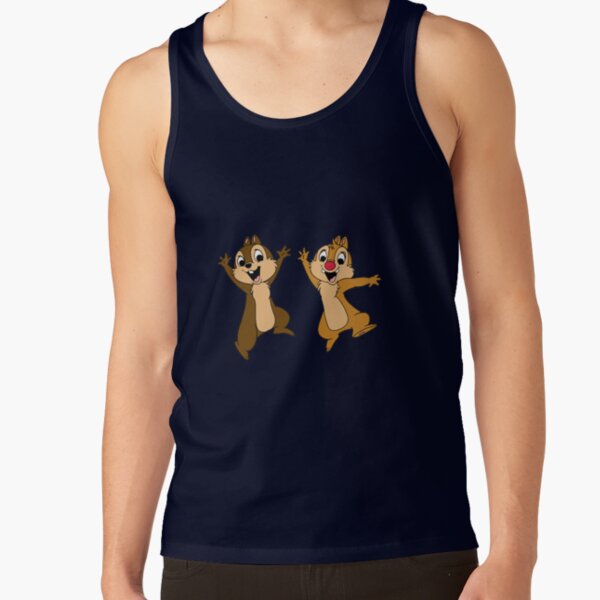 Chip N Dale Jumping Together Tank Top - Image 6