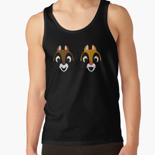 Mens My Favorite Action Chip N Dale Adventure Rescue Ranger Cartoon Retro Vintage Tank Top - Image 2