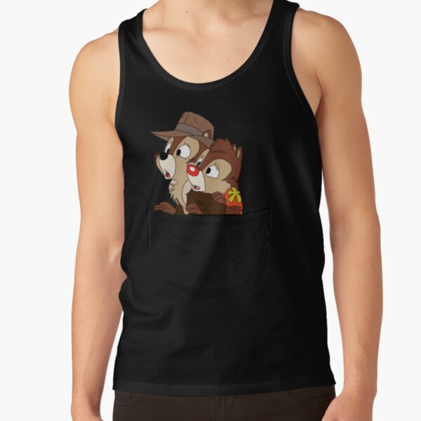 Chip And Dale Funny Chip Tank Top