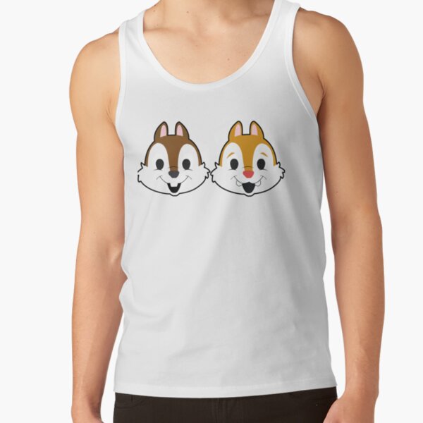 Mens My Favorite Action Chip N Dale Adventure Rescue Ranger Cartoon Retro Vintage Tank Top
