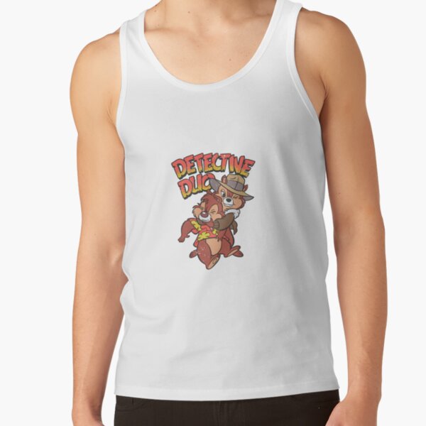 Retro Chip N Dale Rescue Rangers Detective Duo Tank Top