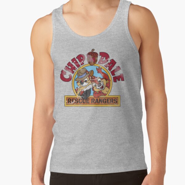 Chip And Dale Funny Chip Tank Top - Image 4