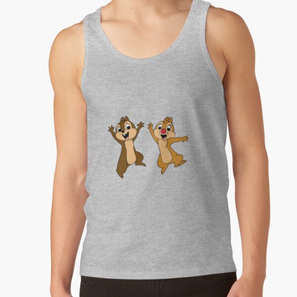 Chip N Dale Jumping Together Tank Top - Image 4