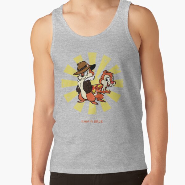 Chip N Dale Retro Japanese Tank Top - Image 3