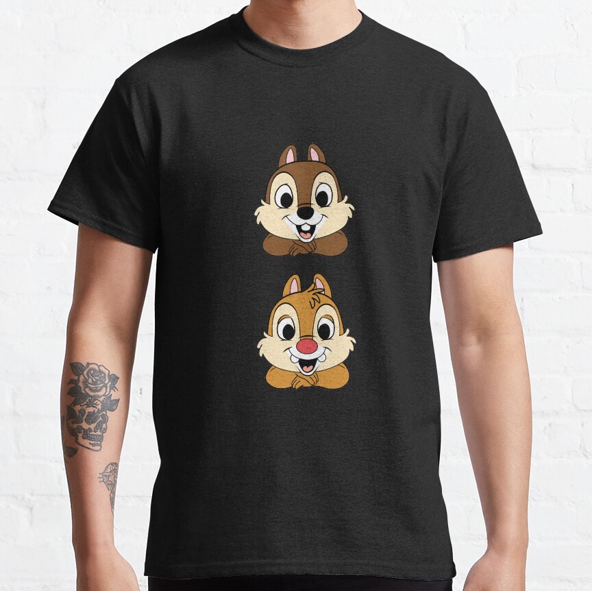 The Cartoon Chip N Dale Rangers Shower T-shirt - Image 2