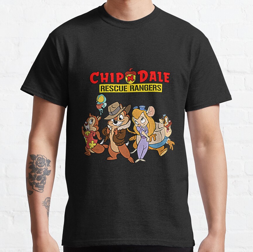 Chip N Dale Rescue Rangers T-shirt - Image 4