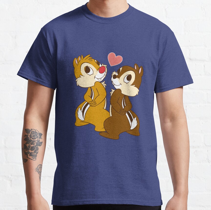 Loving Chip N Dale Funny Moment T-shirt - Image 5