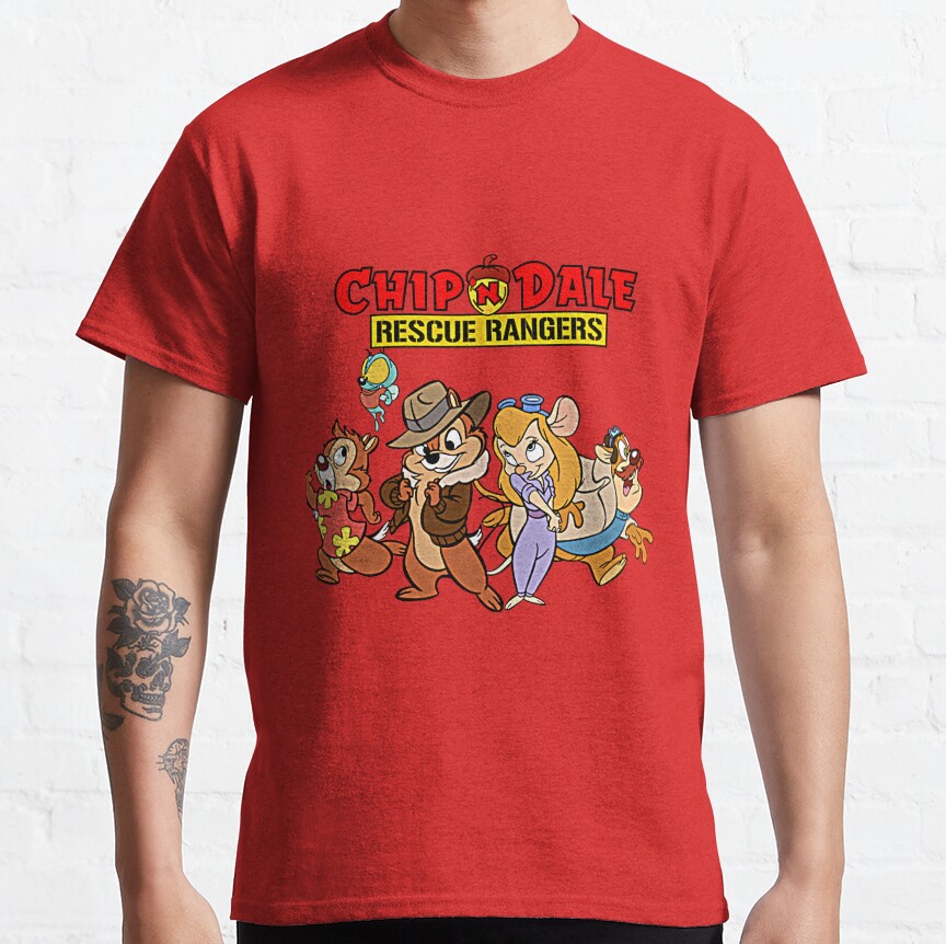 Chip N Dale Rescue Rangers T-shirt - Image 6