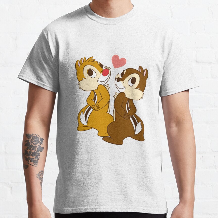 Loving Chip N Dale Funny Moment T-shirt