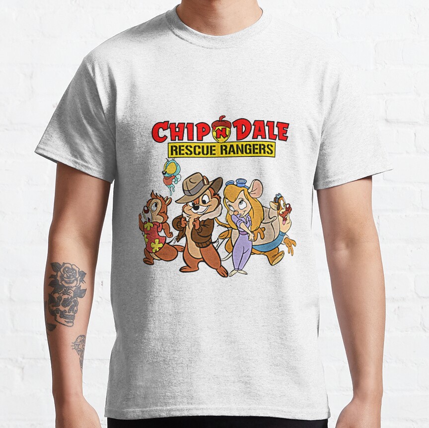 Chip N Dale Rescue Rangers T-shirt - Image 2