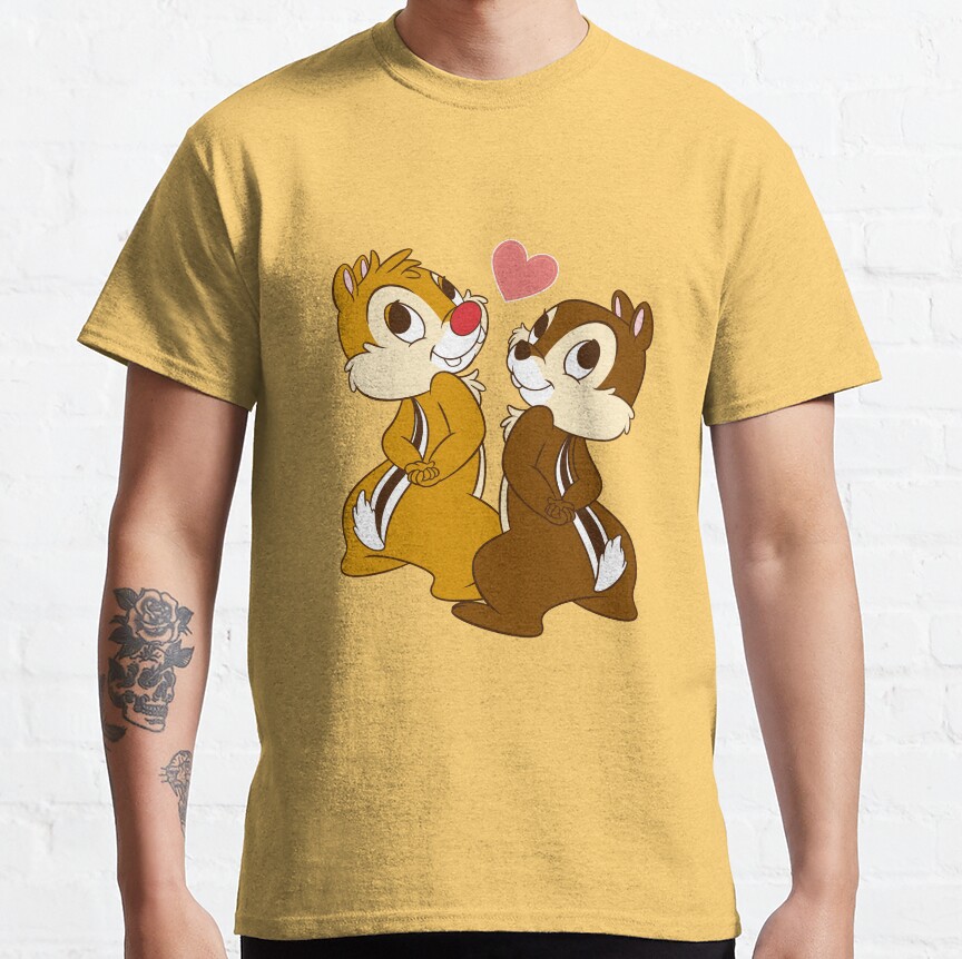 Loving Chip N Dale Funny Moment T-shirt - Image 7