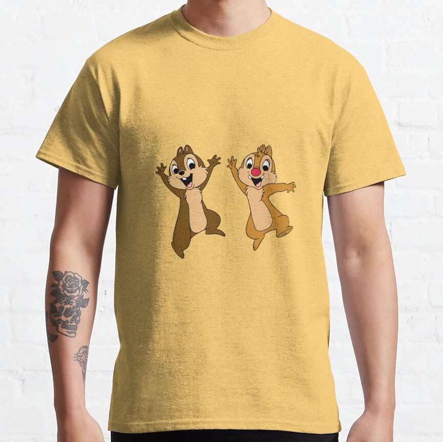 Chip N Dale Jumping Together T-shirt - Image 7