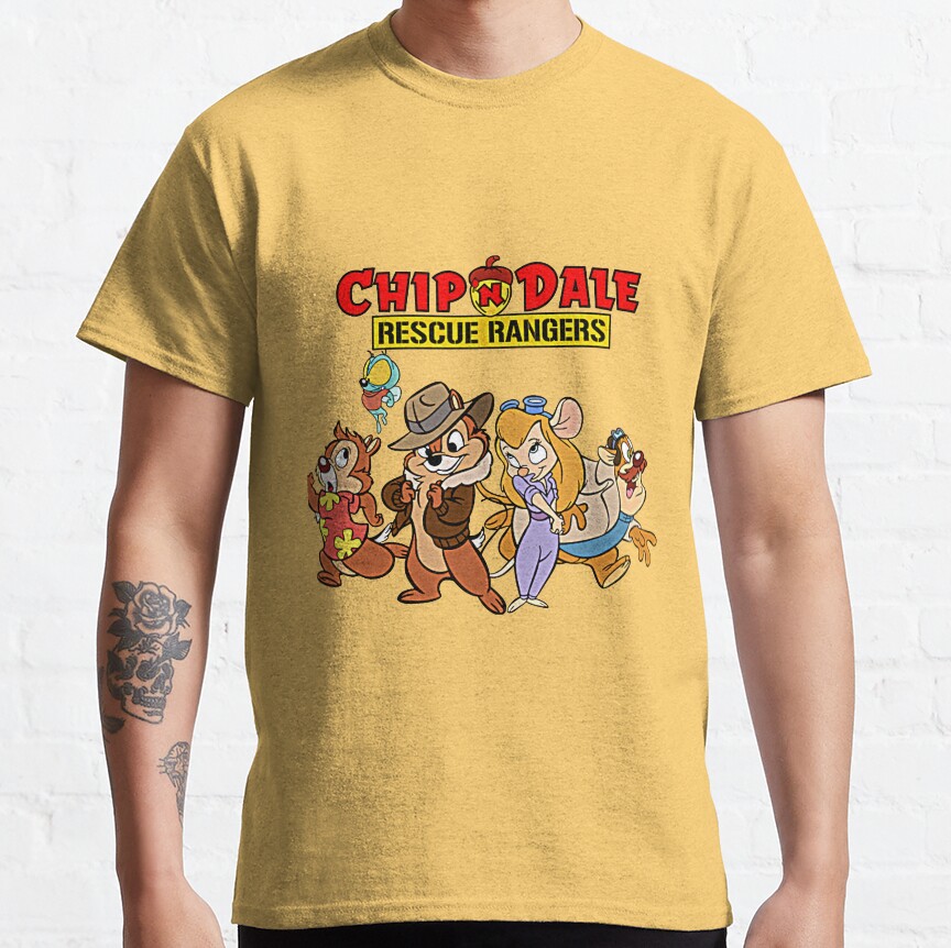 Chip N Dale Rescue Rangers T-shirt - Image 7