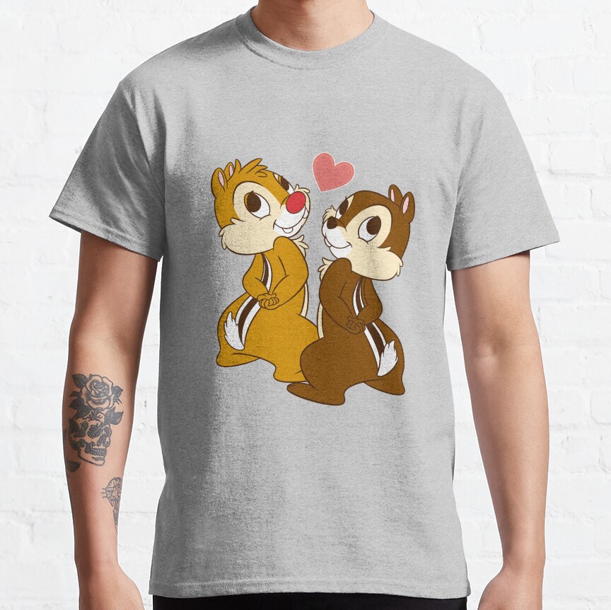 Loving Chip N Dale Funny Moment T-shirt - Image 4
