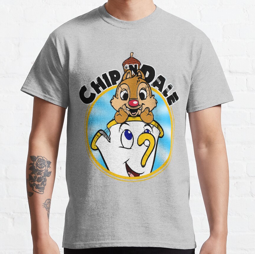Vintage Retro Action Chip N Dale Adventure Rescue Ranger Cartoon Gift For Everyone T-shirt