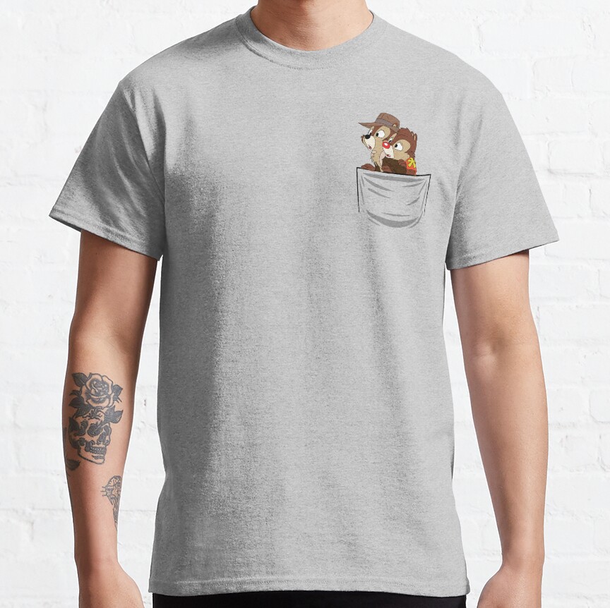 Pocket Chip And Dale T-shirt - Image 4