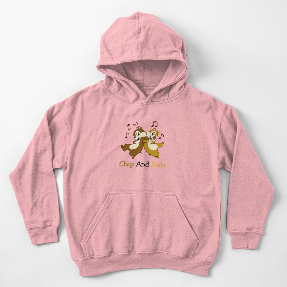 Chip And Dale Funny Chip Kids Hoodie - Image 2