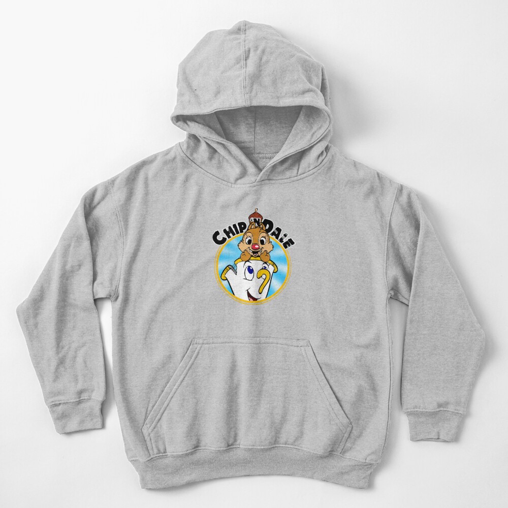 Vintage Retro Action Chip N Dale Adventure Rescue Ranger Cartoon Gift For Everyone Kids Hoodie - Image 3
