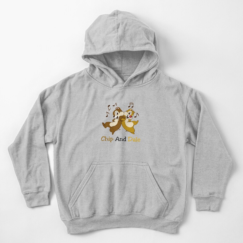 Chip And Dale Funny Chip Kids Hoodie - Image 3
