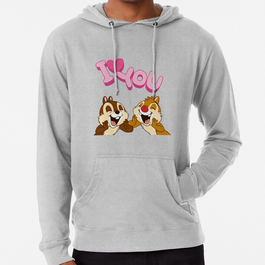 Chip And Dale I Love You Hoodie - Image 5