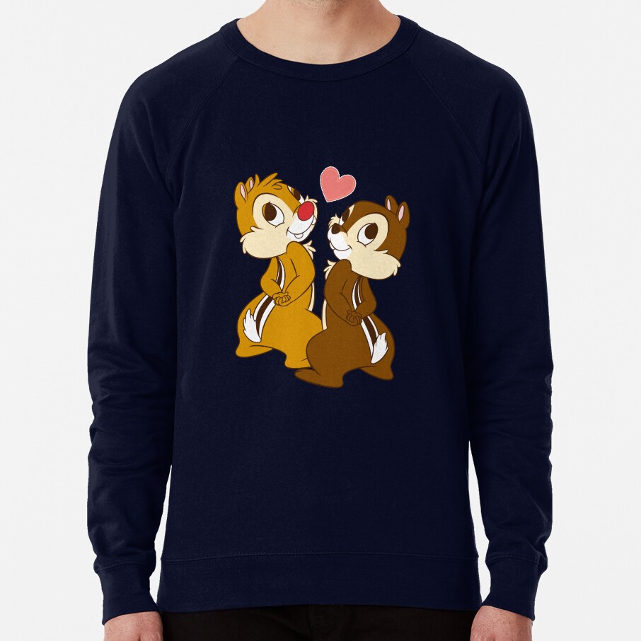 Loving Chip N Dale Funny Moment Sweatshirt - Image 6