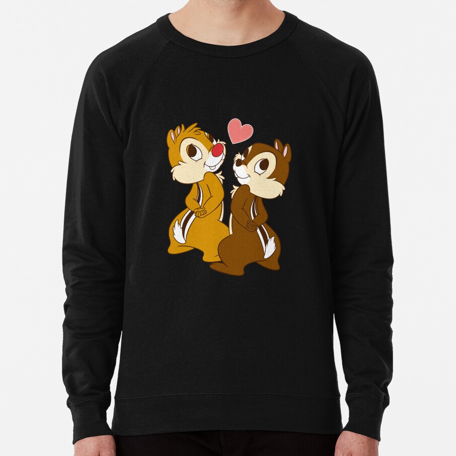 Loving Chip N Dale Funny Moment Sweatshirt - Image 2