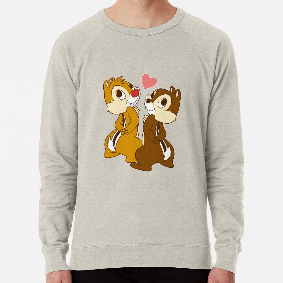 Loving Chip N Dale Funny Moment Sweatshirt - Image 4