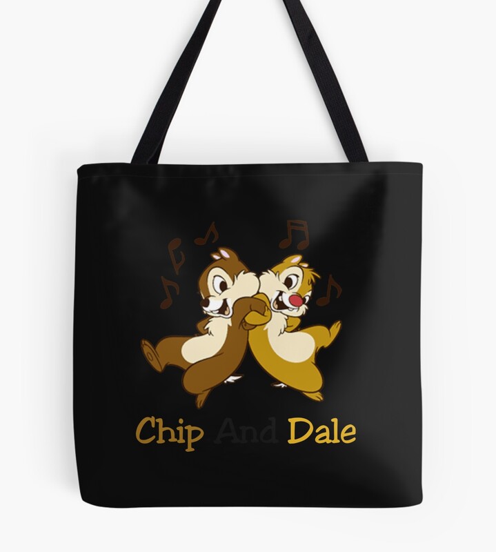 Chip And Dale Funny Chip Tote Bag