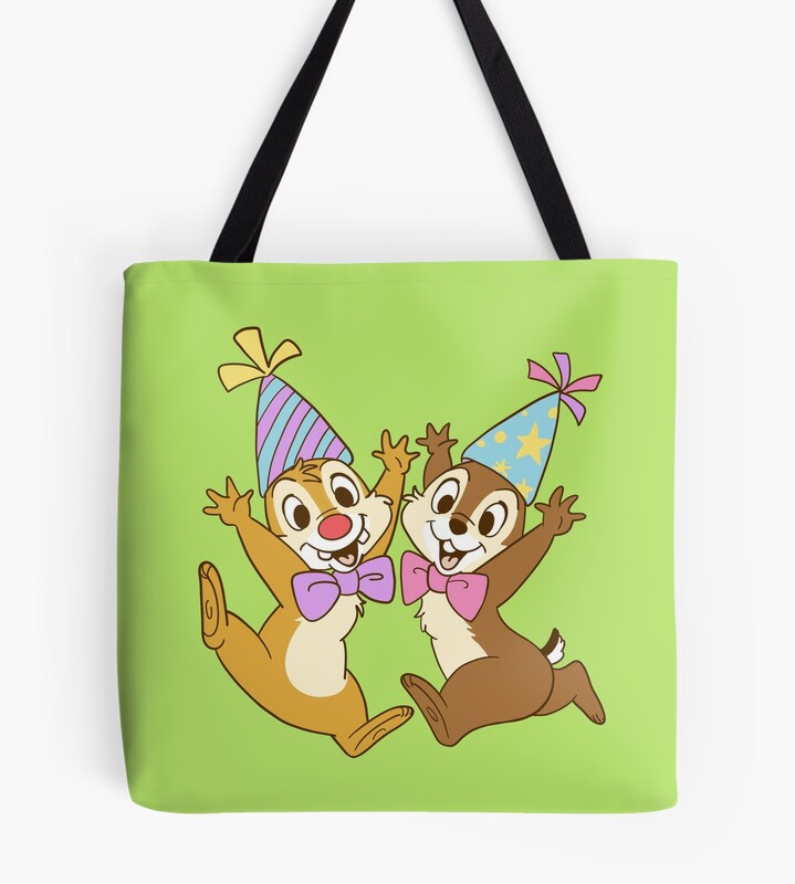 Chip And Dale Party Tote Bag
