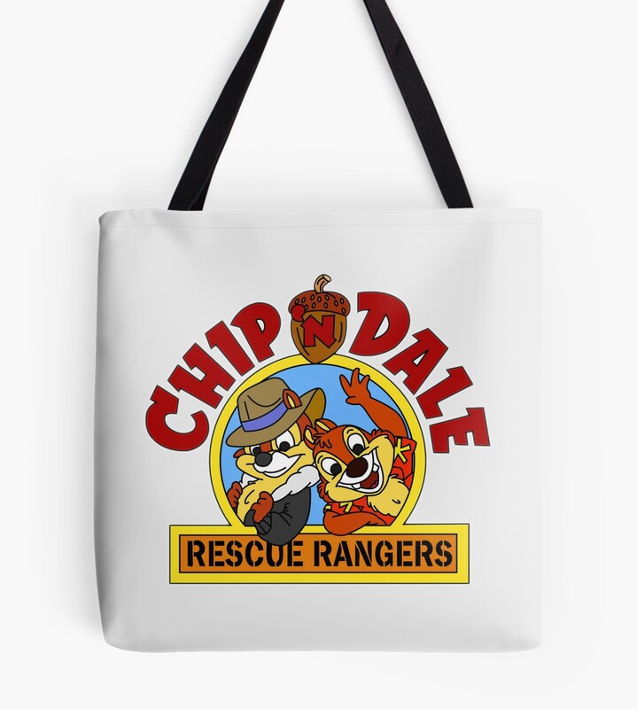 Chip And Dale Rescue Rangers Tote Bag