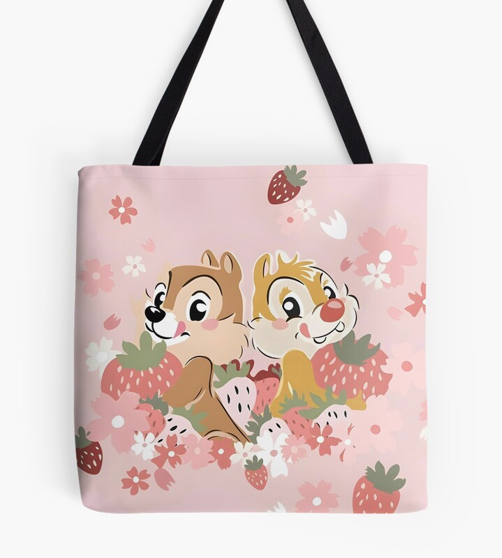 Chip And Dale Tote Bag