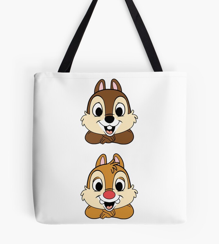 The Cartoon Chip N Dale Rangers Shower Tote Bag