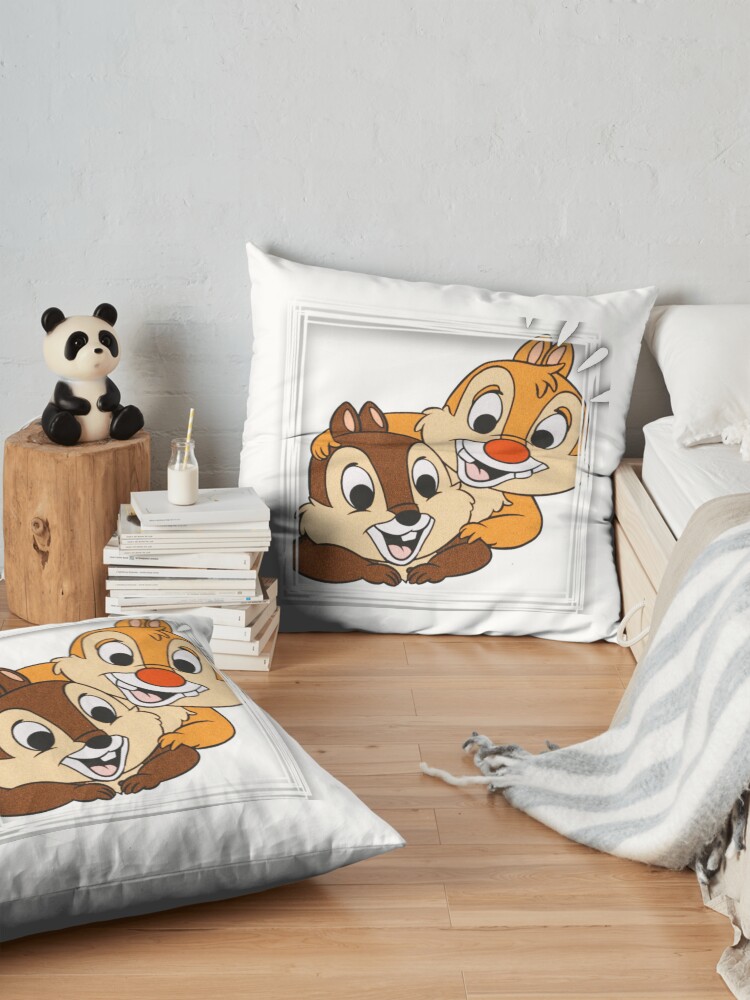 Chip And Dale Cartoon Throw Pillow - Image 2