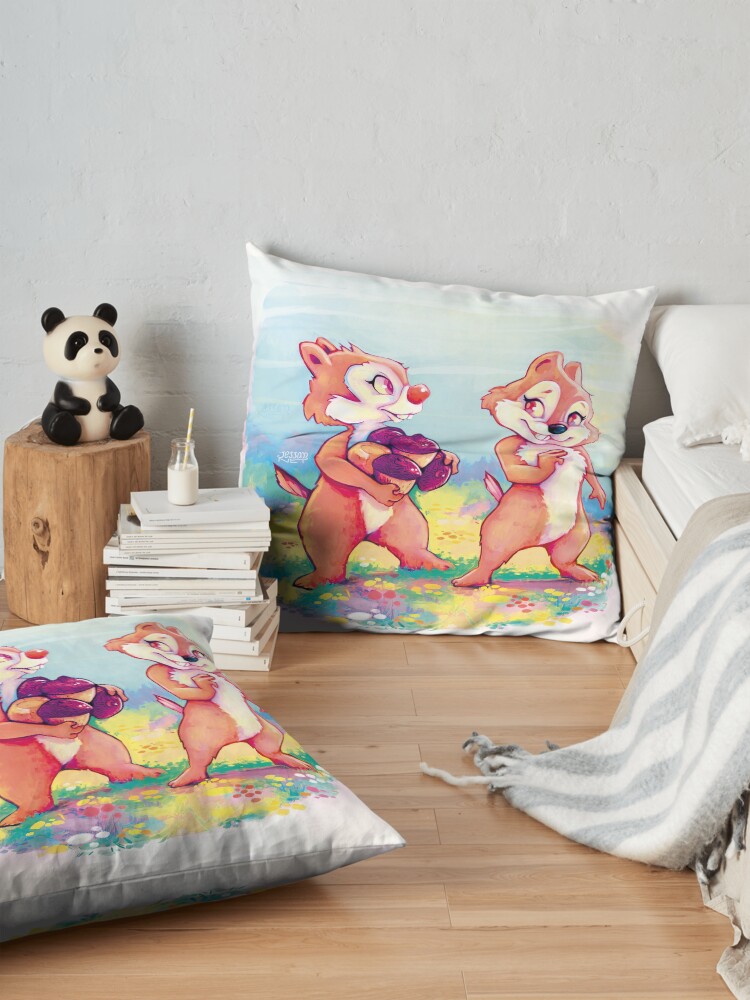 Chipmunks Throw Pillow - Image 2