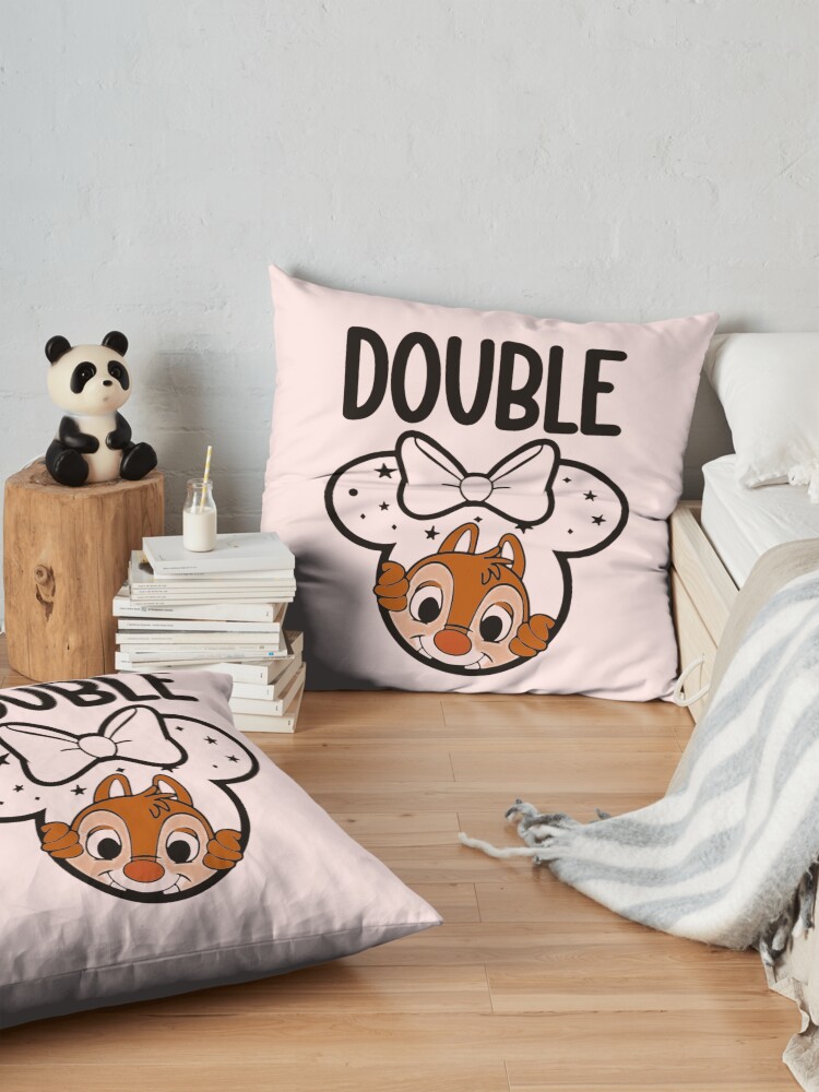 Chip And Dale Trouble Throw Pillow - Image 2