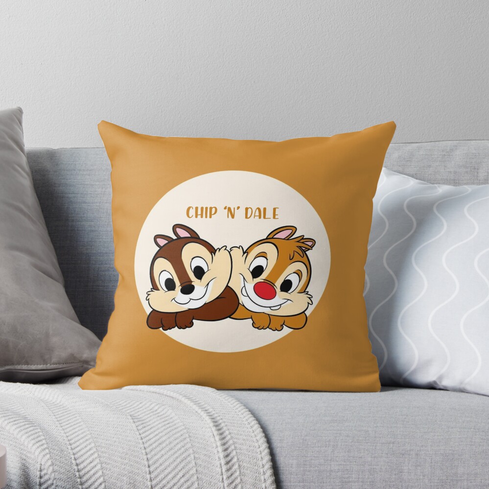 Rescue Rangers Cartoon Art Throw Pillow